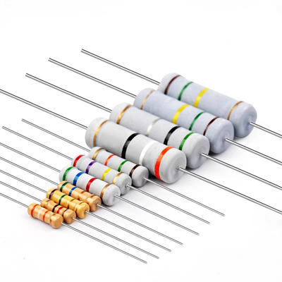0.1R To 300ohm Power Resistor Aolittel KNP Series Customizable Wire Wound Resistor Through Hole Technology