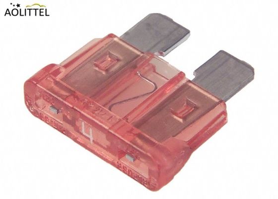 Automotive Plug-in Type Plastic Housing 10A Red Medium Size ATC Auto Blade Fuse With Zinc Or Aluminum Alloy