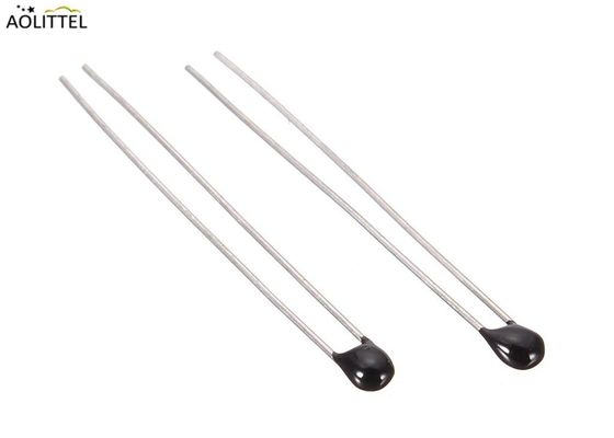 Universal Pearl-Shaped Precision Epoxy-resin Coated NTC Thermistor MF52A1 103F3950F 10KOhm For Temperature Measurement