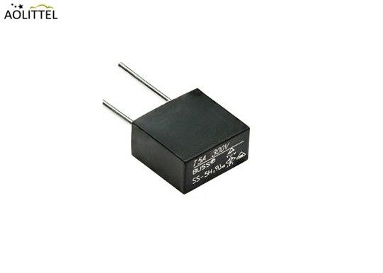 8.4x8.4x4mm Black Square Subminiature Quick-acting Fast Blow Small Micro Fuse 50mA-10A With 300VAC Rating