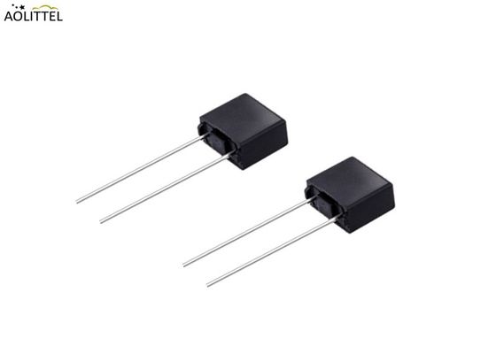 8.4x8.4x4mm Black Square Subminiature Quick-acting Fast Blow Small Micro Fuse 50mA-10A With 300VAC Rating