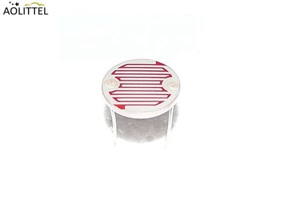 Epoxy Resin Package Diameter 20mm CdS Photoresistor Light Sensor GM20539 For Sensor Applications