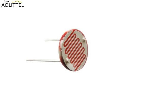 Epoxy Resin Package Diameter 20mm CdS Photoresistor Light Sensor GM20539 For Sensor Applications