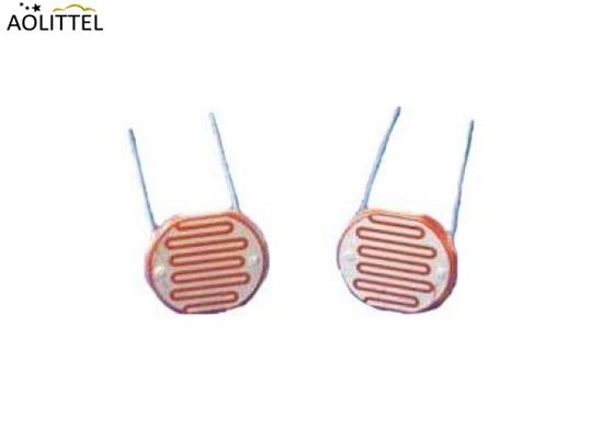 Epoxy Resin Package Diameter 20mm CdS Photoresistor Light Sensor GM20539 For Sensor Applications