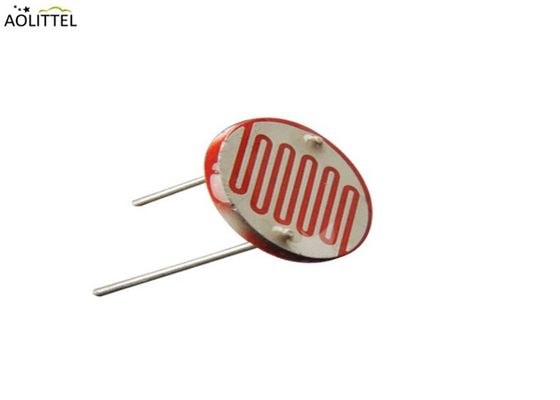 Epoxy Resin Package Diameter 20mm CdS Photoresistor Light Sensor GM20539 For Sensor Applications