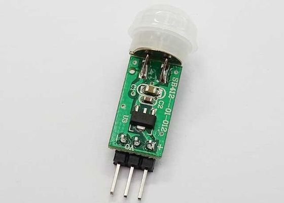 3m-5m Miniature Controller PIR Dectector Module Passive Infrared Motion Sensor SB412 With Fresnel lens PCB Resistor