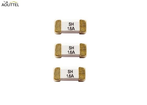10.25x3.2mm Brick High Inrush Type Surface Mount Fast Blow Ceramic Tube Fuse 125VAC With Max. Current 30A