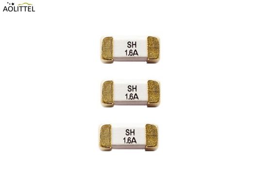 10.25x3.2mm Brick High Inrush Type Surface Mount Fast Blow Ceramic Tube Fuse 125VAC With Max. Current 30A