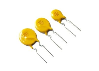 Disc Auto Reset Positive Temperature Coefficient PTC Resettable Fuse TRE025 120V 250mA With UL CSA TUV RoHS Certificate