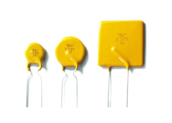 Disc Auto Reset Positive Temperature Coefficient PTC Resettable Fuse TRE025 120V 250mA With UL CSA TUV RoHS Certificate
