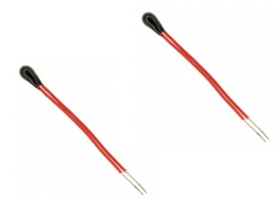 Medical Application Precise Varnished Wire Miniature Sensor Bead NTC Thermistor 30KOhm 3953 With Bendable Enamelled Wire
