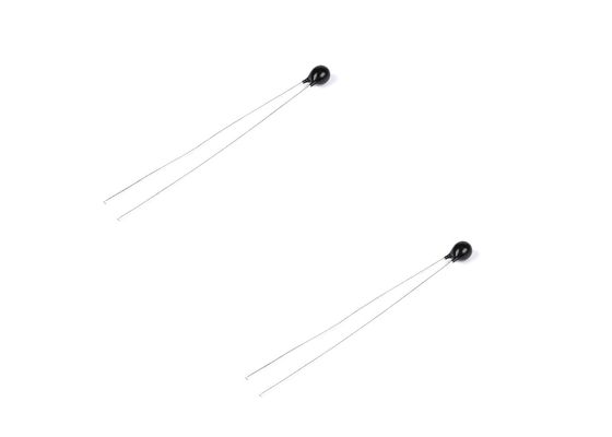 MF52 Black Epoxy Resin Encapsulation Thermal Resistor NTC Thermistor 3KOhm 3950 For Miniature Temperature Sensor
