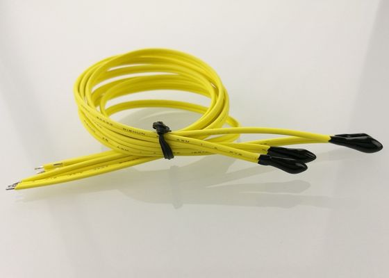 AEC-Q200 Thermally Conductive Epoxy Sealed Bead NTC Thermistor 30KOhm 3950 With UL4411 24AWG 2C 125C 300V Cable