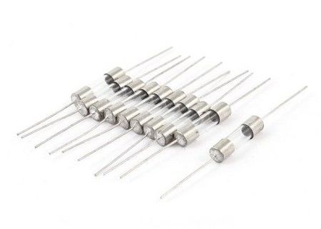 American UL Listed Miniature Glass Tube Fuse 3.15 A 250V 5 mm x 20 mm Medium Time Delay Slow Blow T Cartridge Fuses