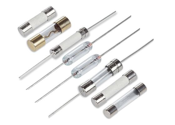 Japanese PSE Certificate Axial Lead Fast-Acting 5x20 mm F Glass Tube Fuse 1.25A With Low Breaking Capacity