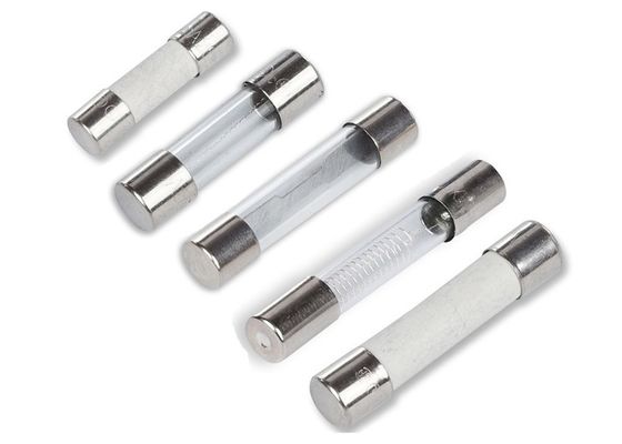 8AG Cylindrical Cartridge Fuses AGX 250VAC 500mA 6x25mm Fast Acting Glass Tube Fuse With 6.25 mm x 25 mm Fast Speed