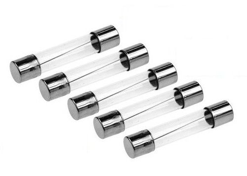 Cigar Lighter Cartridge Fuse Ferrule 6.35x32mm Time Delay Time Lag Slow Blow Glass Tube Fuse 10Amp 250VAC 6x30mm