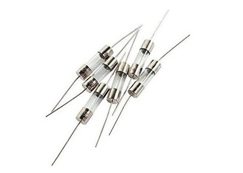 6.35x30mm Quick Blow Fast Acting Car Glass Tube Fuse 6.3Amp 250VAC 125VAC For Inline PCB Mount Fuse Holder Clip