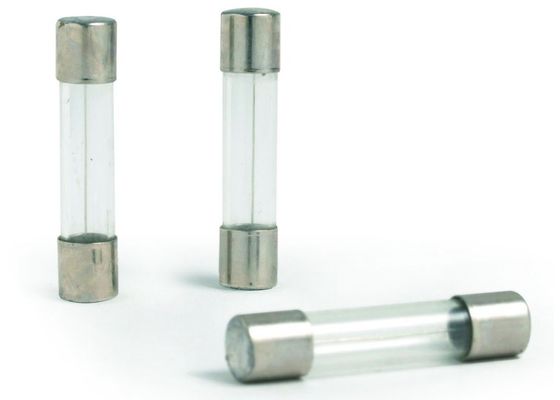 6.35x30mm Quick Blow Fast Acting Car Glass Tube Fuse 6.3Amp 250VAC 125VAC For Inline PCB Mount Fuse Holder Clip