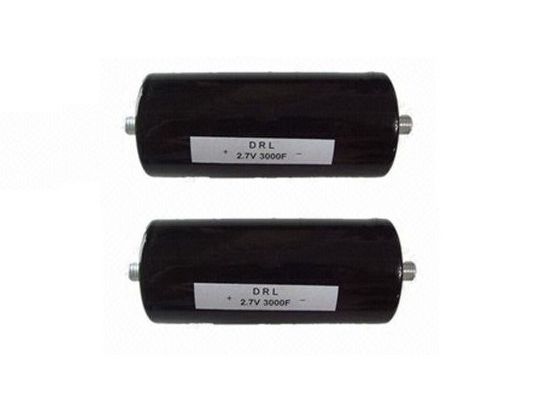 EDLC Electric Double Layer Capacitor 2.7V 3000F Super Capacitors With Threaded Terminal Low ESR Ultracapacitors