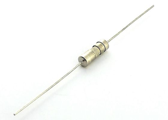 Quick Response Axial Leaded Non-Resettable One Time Ceramic Tube Fuse 2.5A 250VAC With 3.6x10mm Fast Blow Single Cap