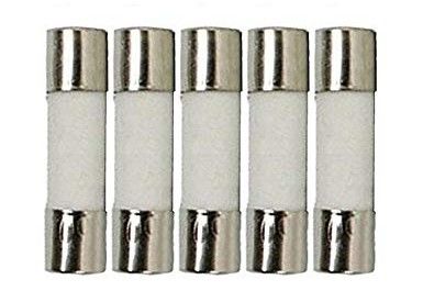 5.2x20mm Fast Acting Ceramic Tube Fuse 250VAC 3A With Alloy Element Nickel Plated Brass Cap For Big Current Application