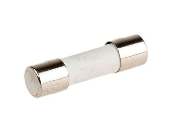 5.2x20mm Fast Acting Ceramic Tube Fuse 250VAC 3A With Alloy Element Nickel Plated Brass Cap For Big Current Application