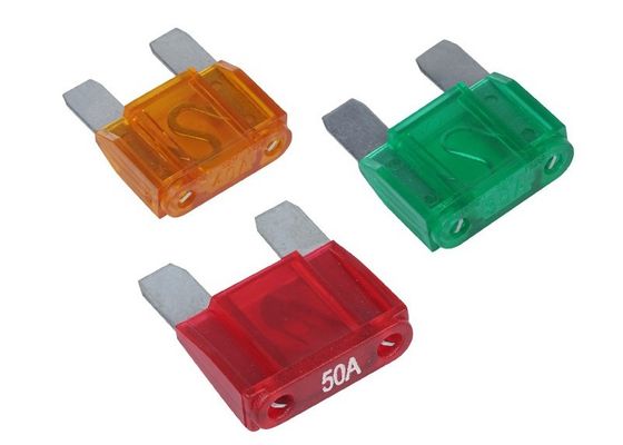 Standard ATC ATO Regular 19x19x4mm Automotive Style Auto Blade Fuse 10A 32V Red For Auto Fuse Holder Tap Adapter