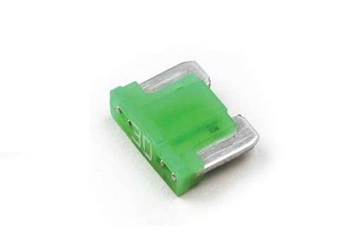 Low Back Profile Micro Auto Car Mini Blade Fuse 30A 58V Green For Infiniti Subaru Acura Mazda Automotive