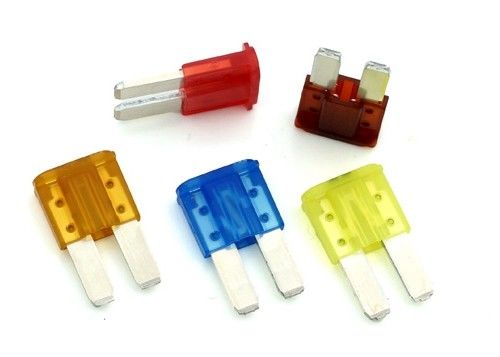 Narrow Foot Insert Insurance Ultra-small Automotive Blade Fuses 32V 10A Red For Ford Tap Adapter Mini Blade Fuse Holder