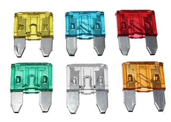 ISO8820-3 Standard BFMN-1225 Automotive Car ATM Mini Blade Fuse 25A 32V Natural 11mm For In-line Fuse Holder Adapter