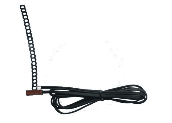 Over Molded IP67 Waterproof Strap On Ring TPE NTC Temperature Probe 2MT With Copper Tube For Pipes Clip-on Application