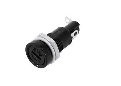 1 Pole Classic Flat Very Low Profile Bayonet PCB Fuse Holder Block R3-11 For 5x20mm Glass Fuse 10A 250V