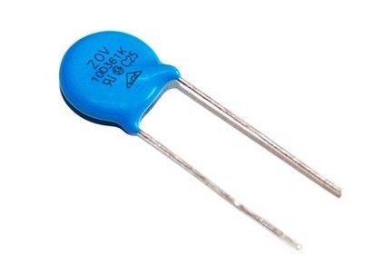 Customs Number 85334090 CNR TVS Metal Oxide Varistor Block 10D391K With Pitch 7.5mm 10mm 250VAC 320VDC For Power Supply