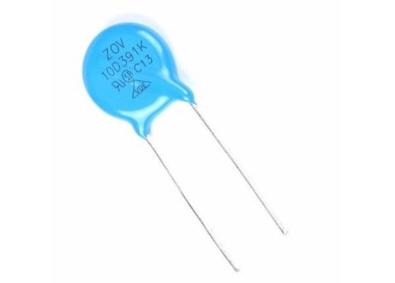Customs Number 85334090 CNR TVS Metal Oxide Varistor Block 10D391K With Pitch 7.5mm 10mm 250VAC 320VDC For Power Supply