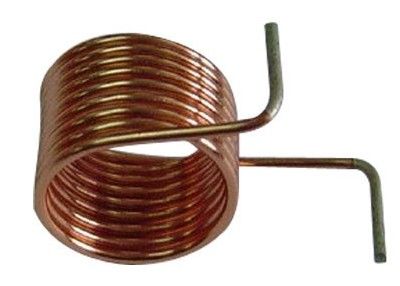 High Q Formed Shaped Heteromorphic Red Copper Air Core Coil Fixed Inductors 3 Turns 300C For for VHF-UHF RF Application