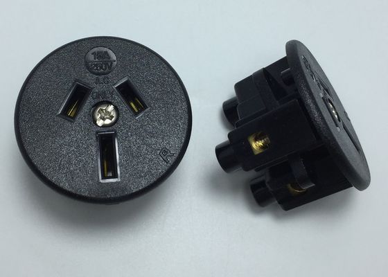 Resident International AC Receptacle Thermoplastic 94V-2 Australia Power Electrical Socket Outlet 3 Pole 15 Amp 250VAC