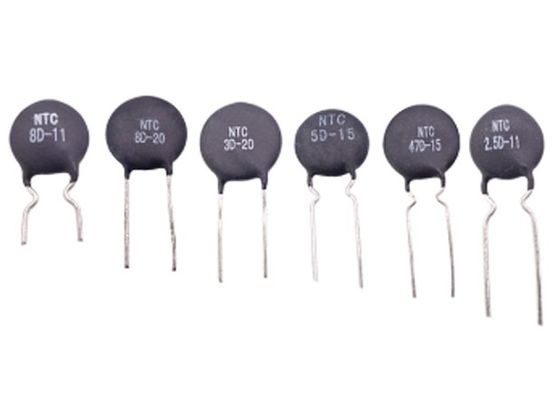 Power Supplies Leaded Epoxy Coated Disk Temperature Sensor NTC Thermistor 20Ohm 11mm 2A 20% For Inrush Current Limiting