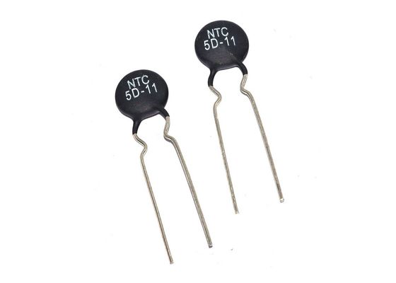 Power Supplies Leaded Epoxy Coated Disk Temperature Sensor NTC Thermistor 20Ohm 11mm 2A 20% For Inrush Current Limiting