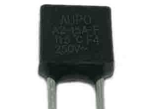 UL VDE CCC AUPO Radial Alloy Thermal Fuse Element Thermal Links A7-15A-F Cutoff TF 138C 15A 250V Thermal Protector