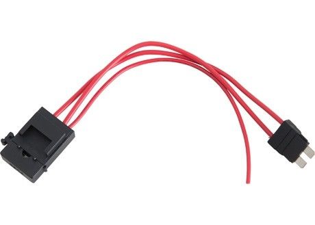 Red Wire Black Plastic Square Shell Cap Wired Inline Auto Fuse Holder Box MT205 For Mini Car Blade Fuse