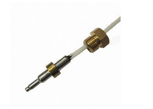 Stainless Steel Housing Brass Ring Thermistor NTC Temperature Sensor 100KOhm 3950 For Water Heater And Coffee Maker