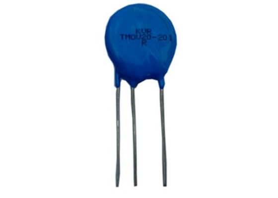 Low Leakage Current 14mm Disc 3Pin Metal Oxide Varistor TMOV 300Vac Thermally Protected With Thermal Cutoff TCO
