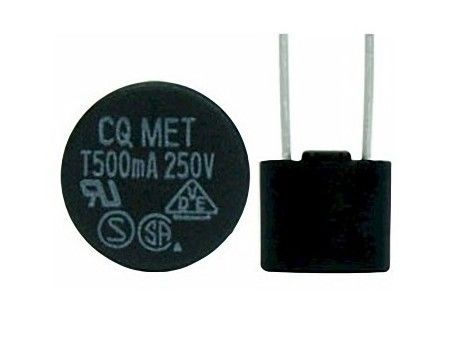 Dip Round Radial lead Time Lag Subminiature Sized Micro Fuse T3.15A 250V MET 3.15A 277V 8.35x7.7mm UL