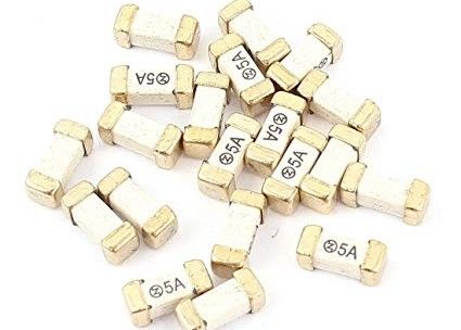 Silver Plated SET Type Slow Blow Square Ceramic SMD Surface Mount Fuse 3A 125V 2.6mmx6.1mm PSE CSA UL