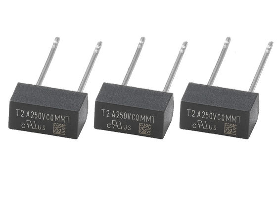 Thinnest MMT Series Plastic Box Time Lag Radial Lead Micro Fuse 8.35x5x3.95mm 2A 250V 300V 400V TUV CQC KC PSE UL