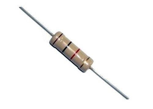 Miniature CFR Carbon Film Fixed Resistor 0.5W 1WS 330R 5% 350V Axial Leaded Khaki 9032 3.2x9mm