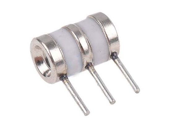 11.5mmx7.5mm Sized Gas Discharge Tube GDT SE72-600X 600V 20KA 3PIN For Cable Modem