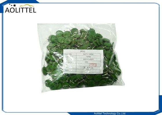 Silicone Coated Informing Degaussing PTC Thermistor MZ71-18RM AC270V 14mm 18Ohm TC 60C For Color TV