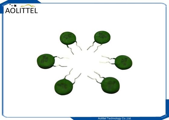 Silicone Coated Informing Degaussing PTC Thermistor MZ71-18RM AC270V 14mm 18Ohm TC 60C For Color TV